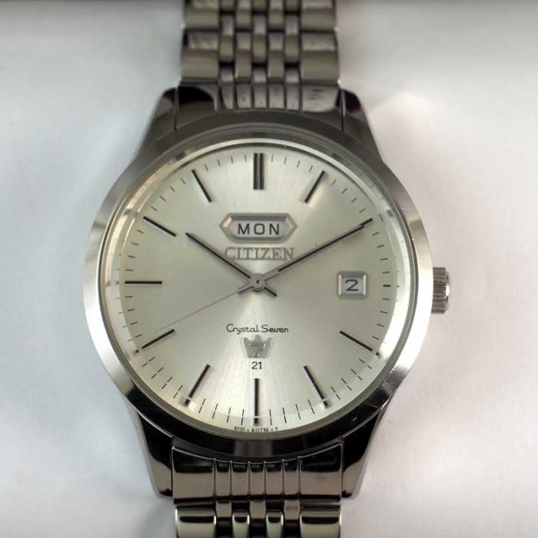 シチズン クリスタルセブン 自動巻き腕時計（新品未使用） - 時計